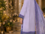 3 PIECE - DIGITAL PRINTED EMBROIDERED LAWN SUIT (Unstitched)